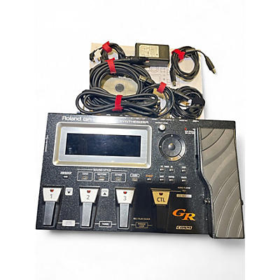 Used Roland GR-55 Guitar Synthesizer Effect Pedal Package