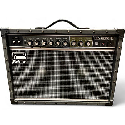 Used Roland JC-40 40W 2x10 Guitar Combo Amp