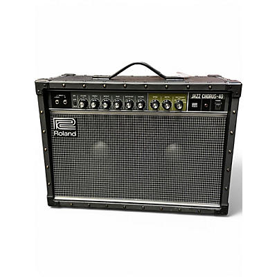 Used Roland JC120 Jazz Chorus 2x12 Guitar Combo Amp