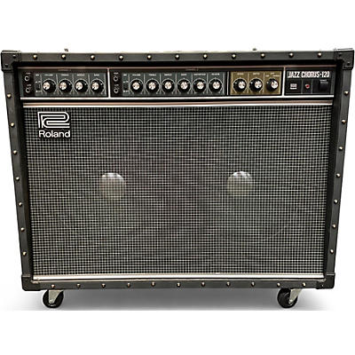 Used Roland JC120 Jazz Chorus 2x12 Guitar Combo Amp