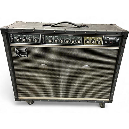 Used Roland JC120 Jazz Chorus 2x12 Guitar Combo Amp