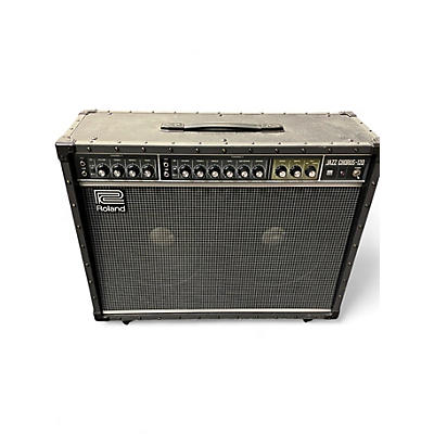 Used Roland JC120 Jazz Chorus 2x12 Guitar Combo Amp