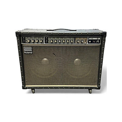 Used Roland JC120 Jazz Chorus 2x12 Guitar Combo Amp