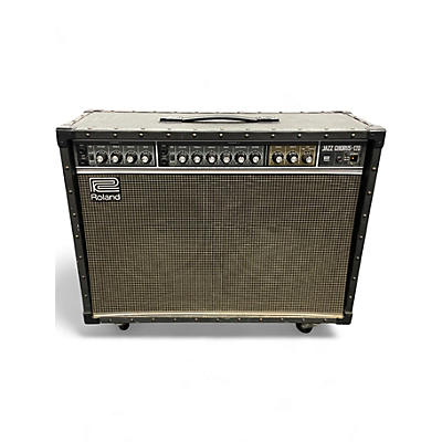 Used Roland JC120 Jazz Chorus 2x12 Guitar Combo Amp