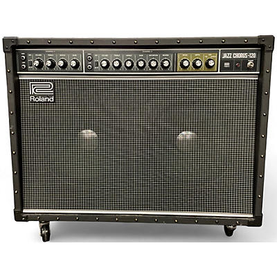 Used Roland JC120 Jazz Chorus 2x12 Guitar Combo Amp