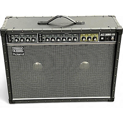 Used Roland JC120 Jazz Chorus 2x12 Guitar Combo Amp