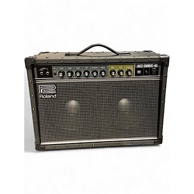 Used Roland JC120 Jazz Chorus 2x12 Guitar Combo Amp