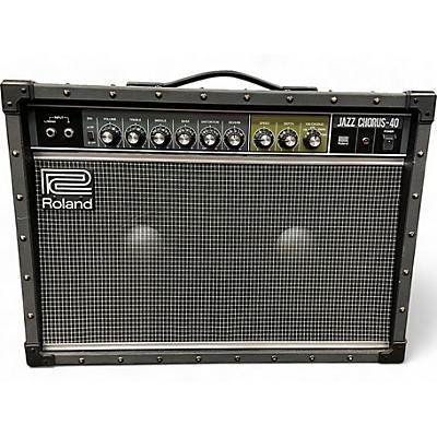 Used Roland JC40 JAZZ CHORUS Guitar Combo Amp