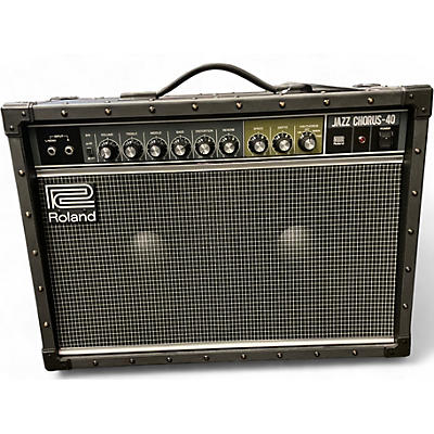 Used Roland JC40 JAZZ CHORUS Guitar Combo Amp
