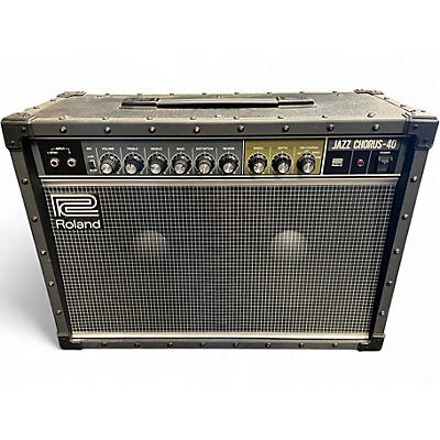 Used Roland JC40 JAZZ CHORUS Guitar Combo Amp