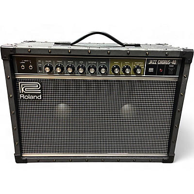 Used Roland JC40 JAZZ CHORUS Guitar Combo Amp