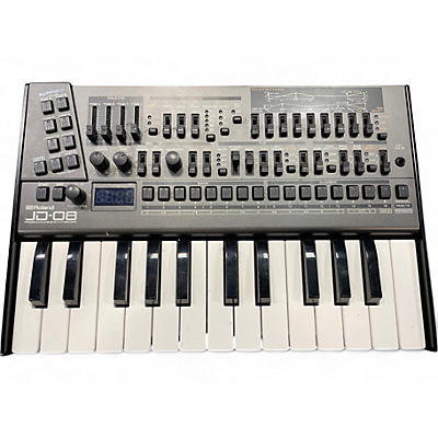 Used Roland JD-08 Boutique Synthesizer and K-25m Keyboard Unit Bundle Synthesizer