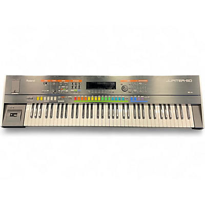 Used Roland JP50 Jupiter 50 76 Key Synthesizer