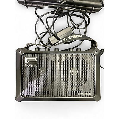 Used Roland MOBILE CUBE Battery Powered Amp