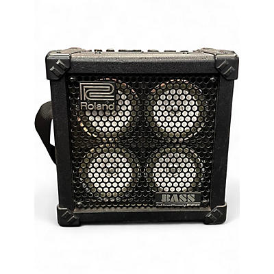 Used Roland Micro Cube Bass RX Bass Combo Amp