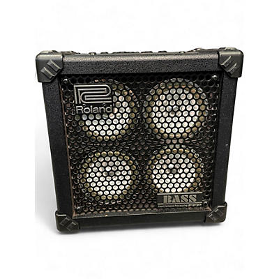 Used Roland Micro Cube Bass RX Bass Combo Amp