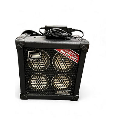 Used Roland Micro Cube Bass RX Mini Bass Amp