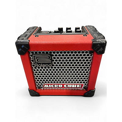 Used Roland Micro Cube Guitar Combo Amp