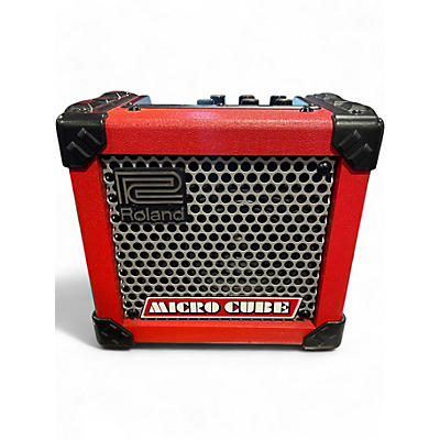 Used Roland Micro Cube Guitar Combo Amp