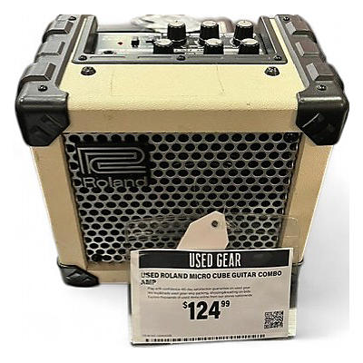 Used Roland Micro Cube Guitar Combo Amp