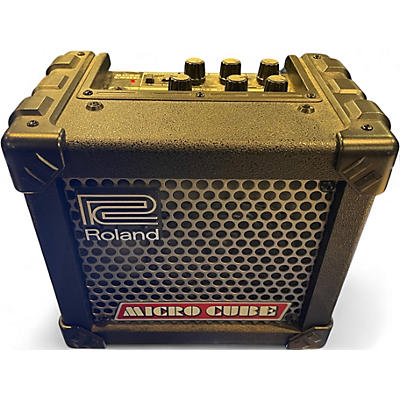 Used Roland Micro Cube Guitar Combo Amp