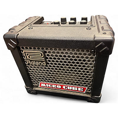 Used Roland Micro Cube Guitar Combo Amp