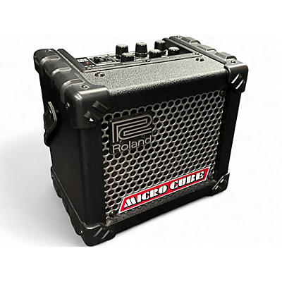 Used Roland Micro Cube Guitar Combo Amp