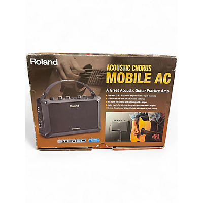 Used Roland Mobile AC Acoustic Guitar Combo Amp