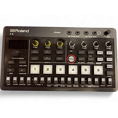 Used Roland P-6 CREATIVE SAMPLER Production Controller
