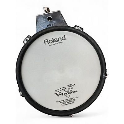 Used Roland PD-85-BK Black V Drum 8" Mesh Head Trigger Trigger Pad