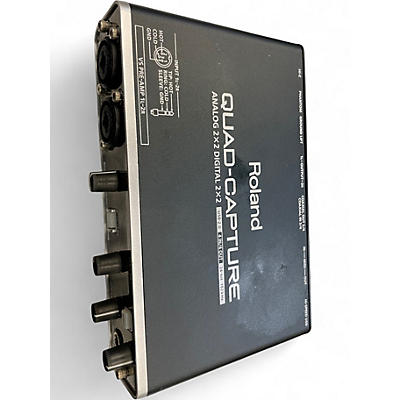 Used Roland QUAD-CAPTURE Audio Interface