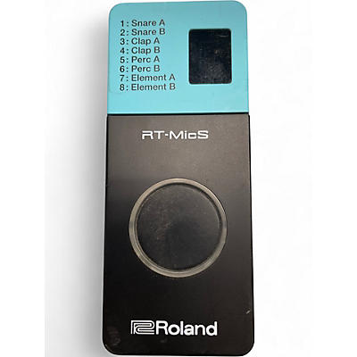 Used Roland RT MICS Acoustic Drum Trigger