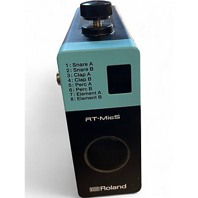 Used Roland RT-MicS Acoustic Drum Trigger