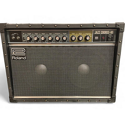 Used Roland Roland JC-40 40W 2x10 Jazz Chorus Guitar Combo Amp
