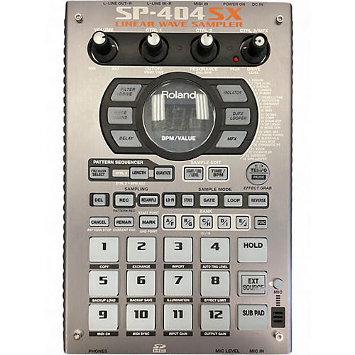 Used Roland SPDSX Sampling Drum MIDI Controller