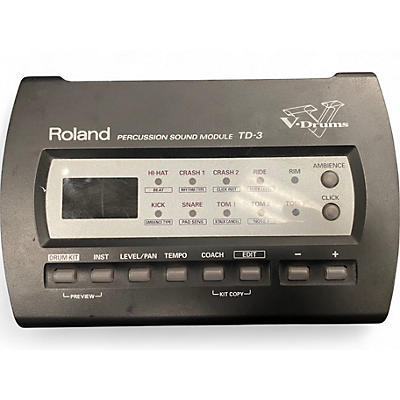 Used Roland TD-3 MODULE Electric Drum Module