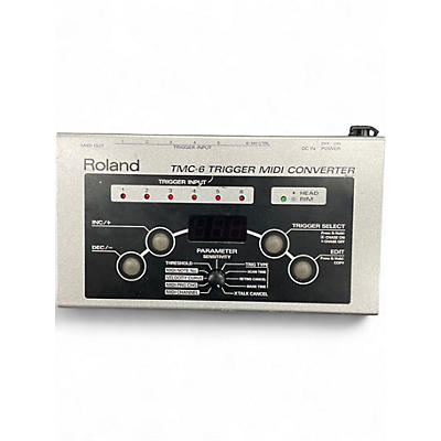 Used Roland TMC-6 TRIGGER MIDI CONVERTER Drum MIDI Controller