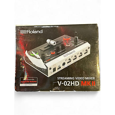 Used Roland V-02HD MKII Line Mixer