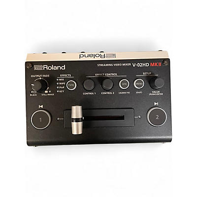 Used Roland V02HD MKII Audio Interface