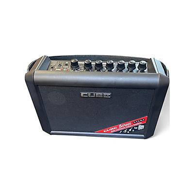 Used Roland cube street mini Battery Powered Amp