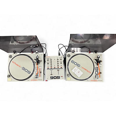 Used Roland dj 909 DJ-909 Turntable Mixer DJ99 Record Player Turntable