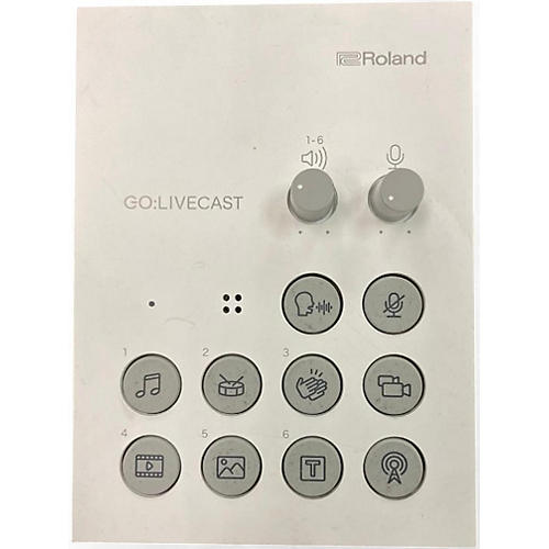 Used Roland go:LIVECAST Unpowered Mixer
