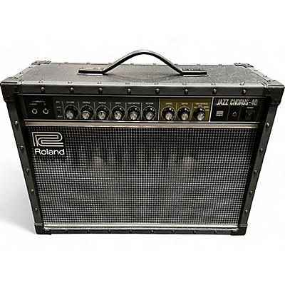 Used Roland jc40 jazz chorus 2x10 Guitar Combo Amp