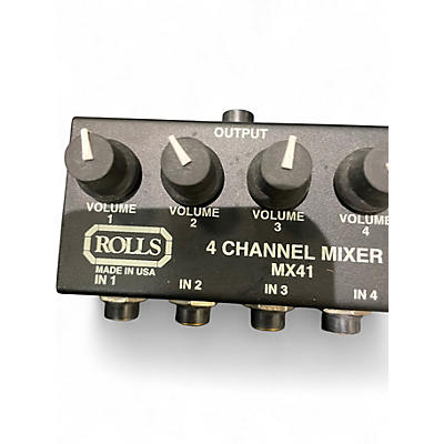 Used Rolls 4 CHANNEL MIXER Pedal
