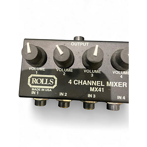 Used Rolls 4 CHANNEL MIXER Pedal