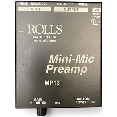 Used Rolls MP13 Microphone Preamp