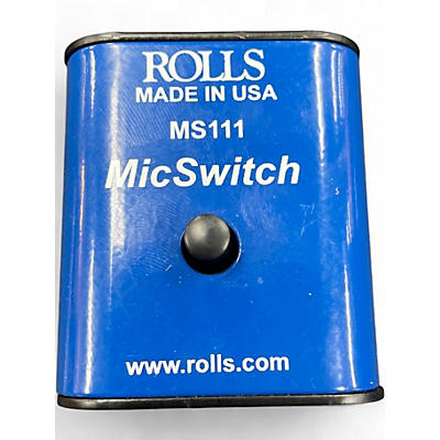 Used Rolls MS111 Mic Killswitch Signal Processor