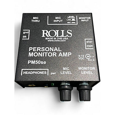 Used Rolls PM50SE Headphone Amp