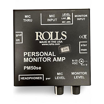 Used Rolls PM50se Headphone Amp