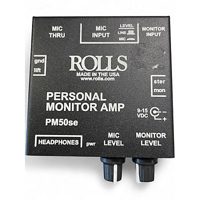 Used Rolls PM50se Headphone Amp
